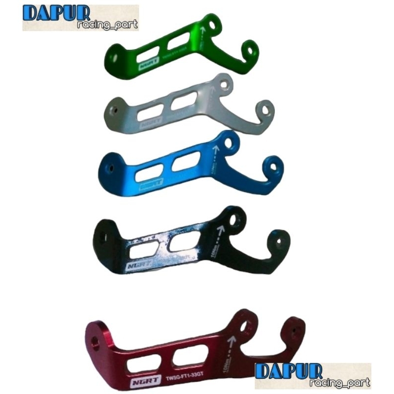 bracket tabung minyak rem depan ninja rr ninja r & ninja ss rx king ngrt original