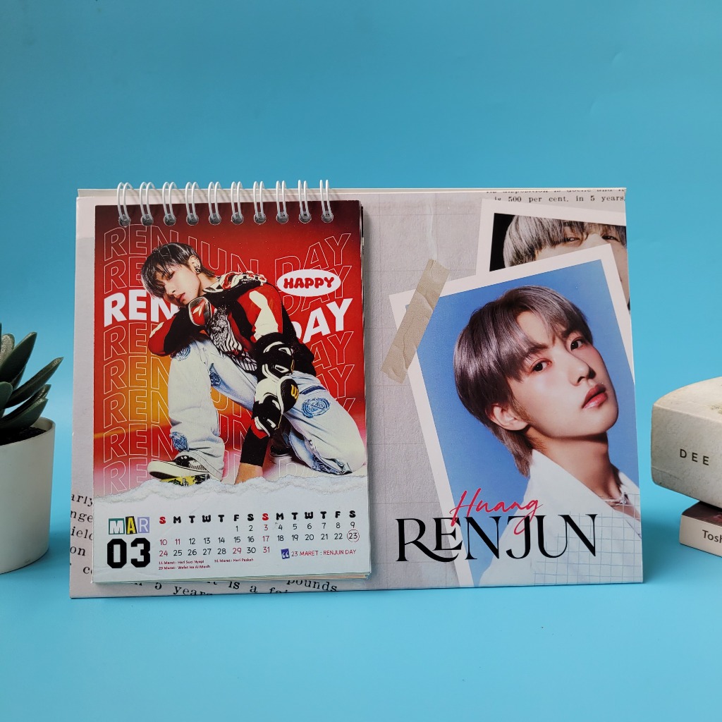 

KALENDER MEJA NCT DREAM 2024 - HUANG RENJUN
