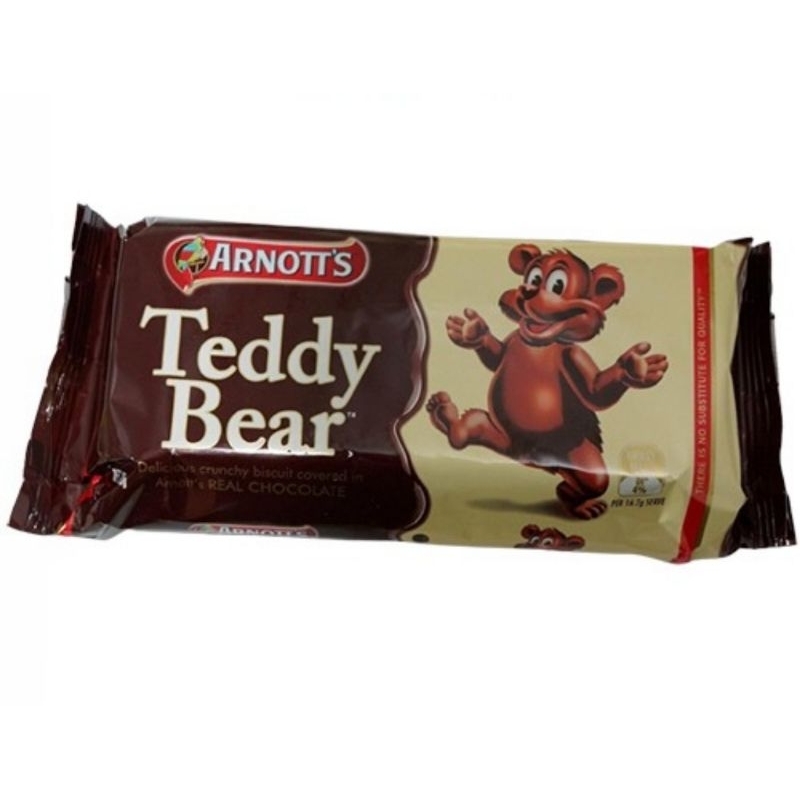 

Arnott's Chocolate Teddy Bear Australia Arnotts Biscuit Cokelat Snack