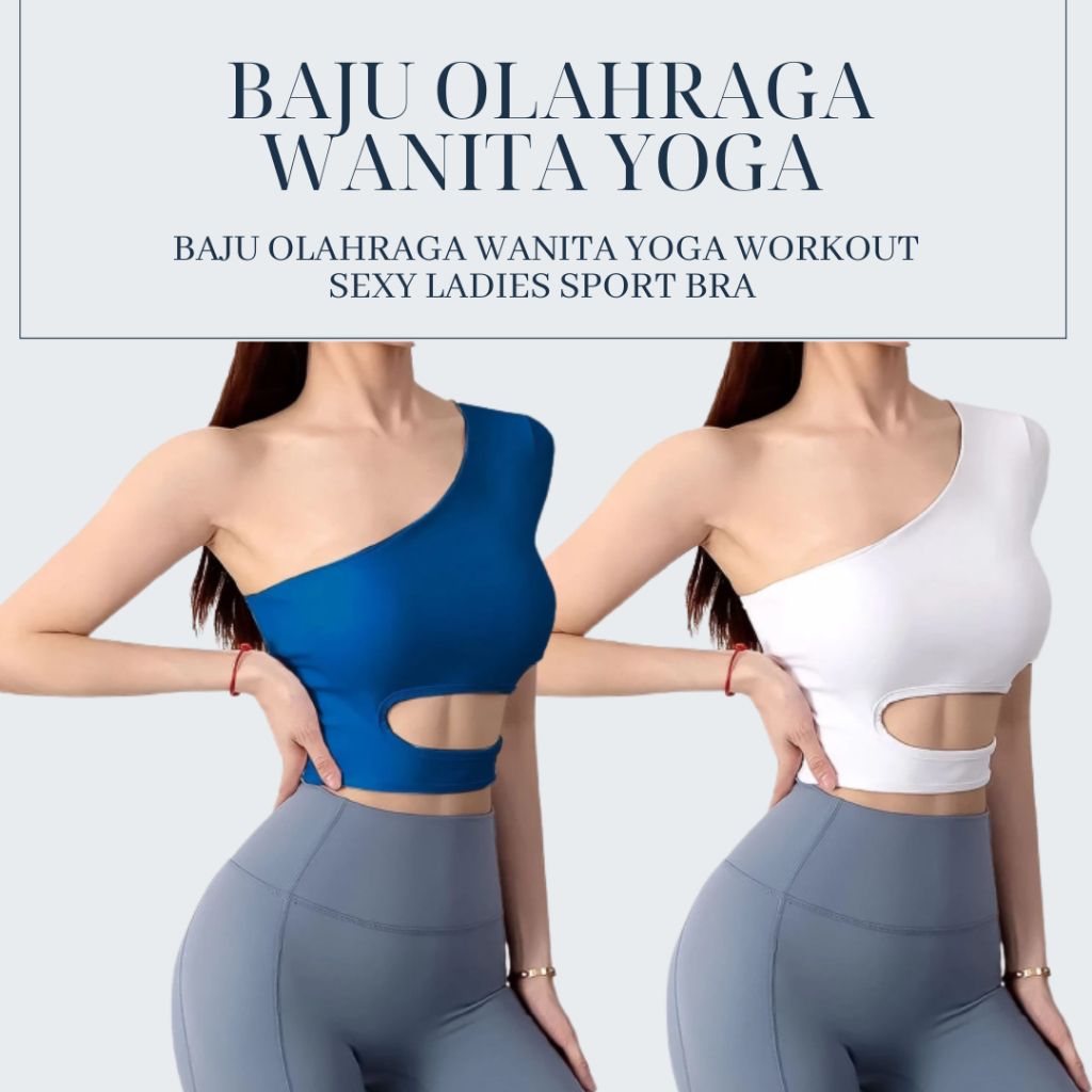 Oppa Style Shop Sport Wear Baju Olahraga Wanita Yoga Workout Sexy Running Solid Fitness Gym Ladies S