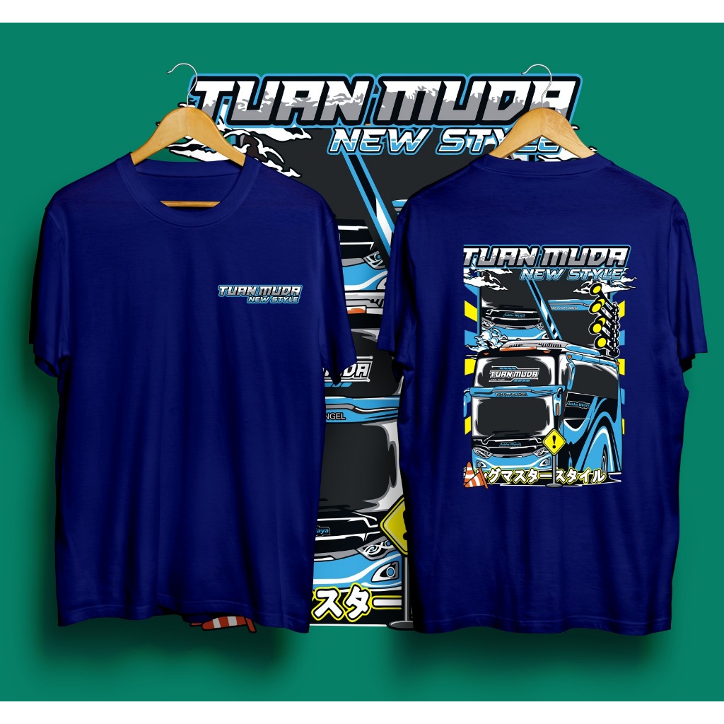 T-Shirt BUS TUAN MUDA BRIS TRANS  Kaos Bus Mania  Kaos Sablon Murah