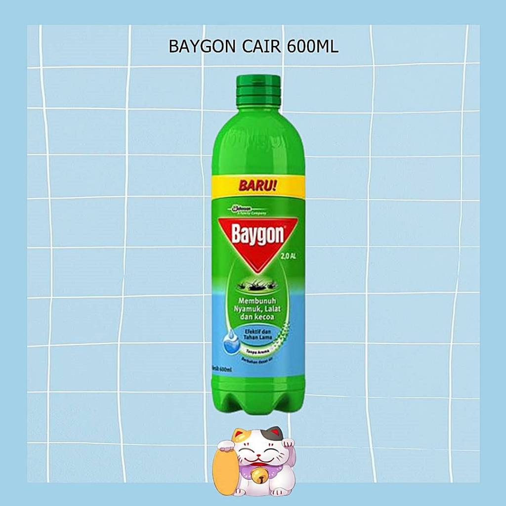 Baygon Cair Isi Ulang 600ml / Baygon Refill Anti Nyamuk