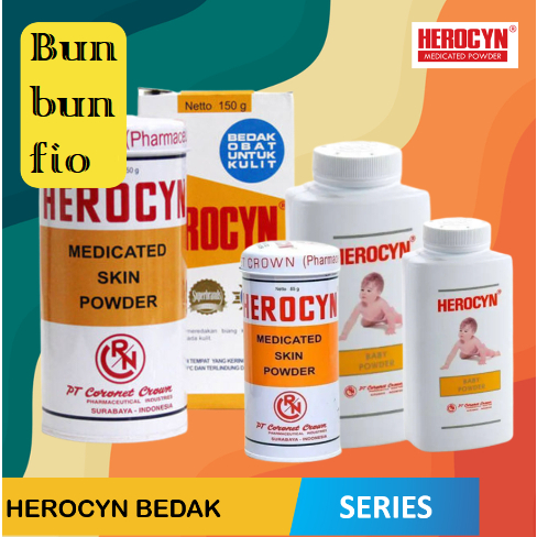 Bedak Biang Keringat HEROCYN | HEROCYN BAYI | Bedak