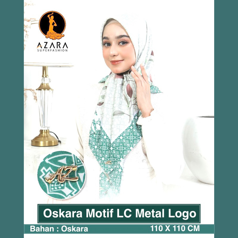 Paket Random 3 PCS AZARA OSKARA  Voal Oskara Motif Laser Cut