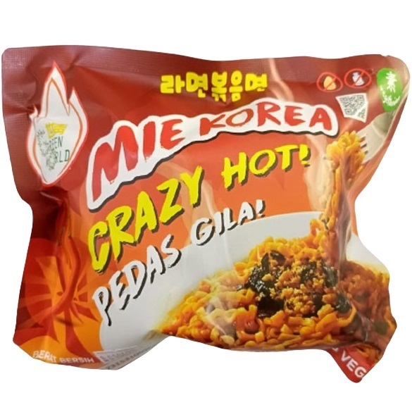 

Green World Mie Korea Crazy Hot 130gr