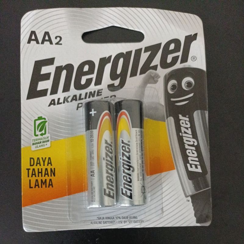 Batrai Alkaline Enegizer AA/Batrai AA alkaline energizer isi 2 pcs