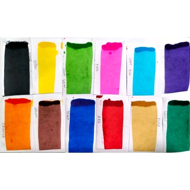 

Tinta stempel Refill Permanen/Plastik