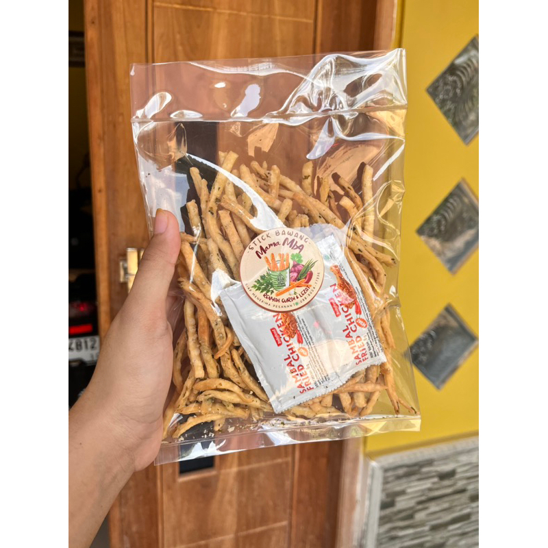 

stick bawang mama mia plus sambal | jajanan | home made mama mia | berat 200gr | dibuat dari bahan pilihan | camilan dirumah