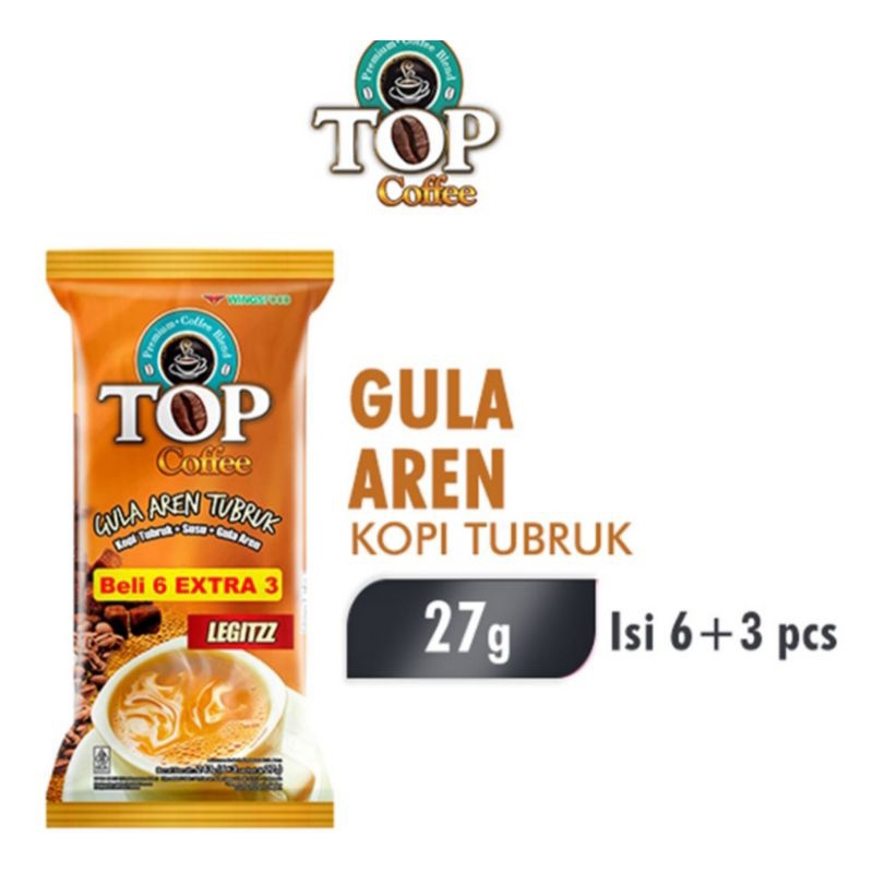 

Kopi Top Gula Aren Tubruk 9 x 27 Gram