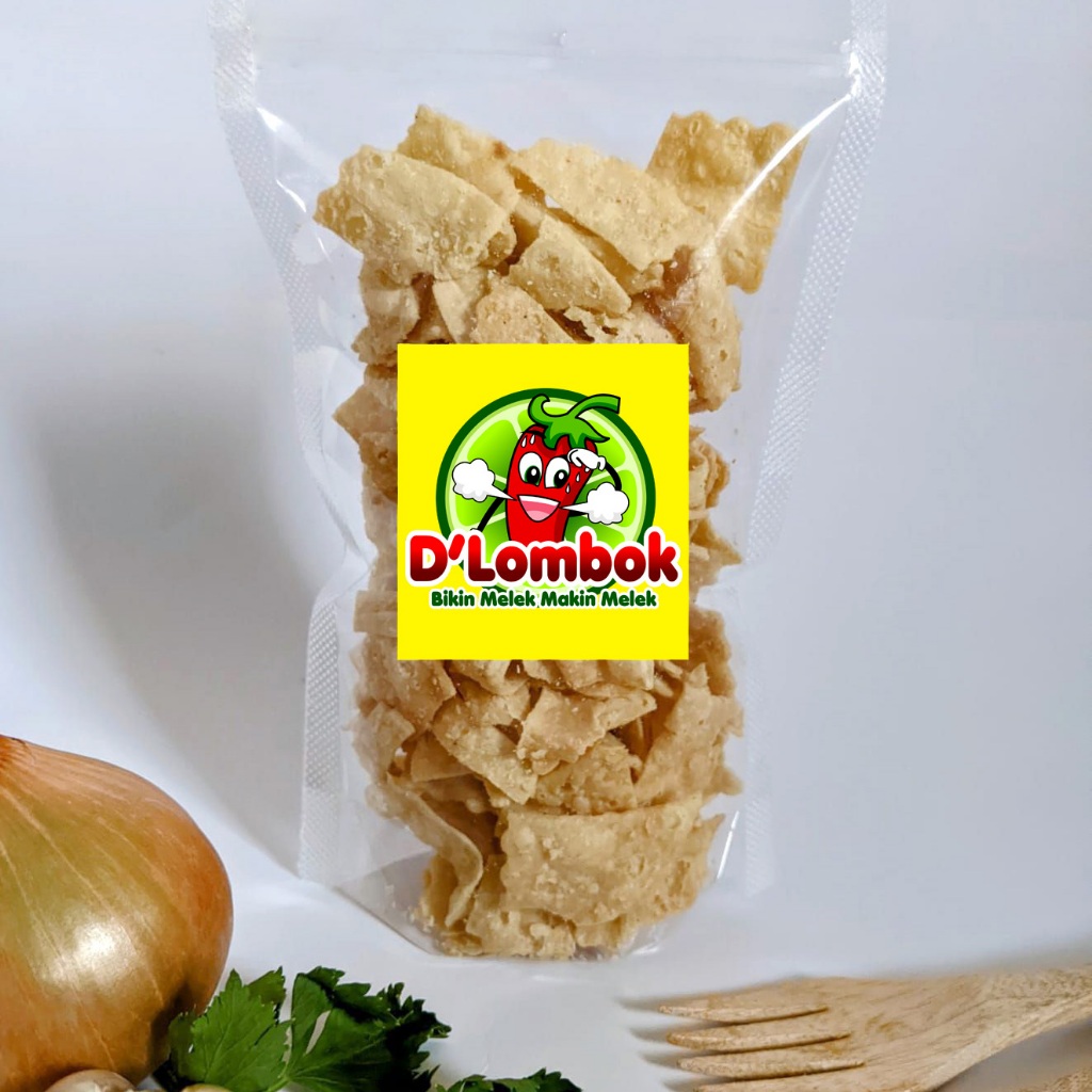 

Keripik Kebab / Kulit Tortilla Crispy D'lombok 40gr