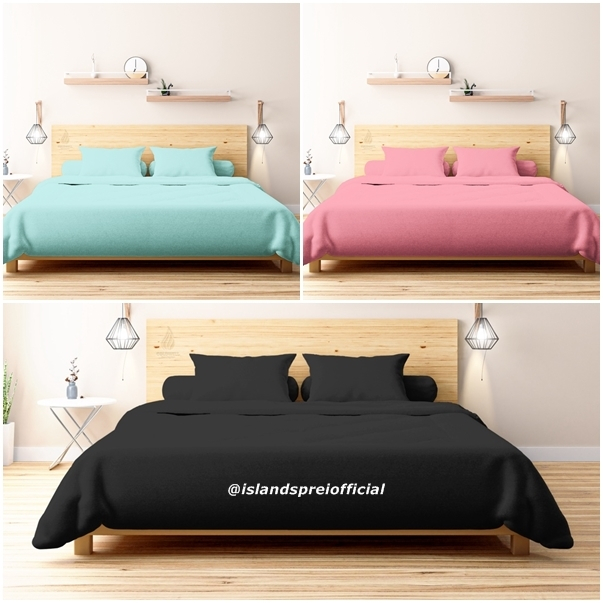 Sprei katun lokal || Sprei anti geser || Sprei homemade || Sprei set motif Polos