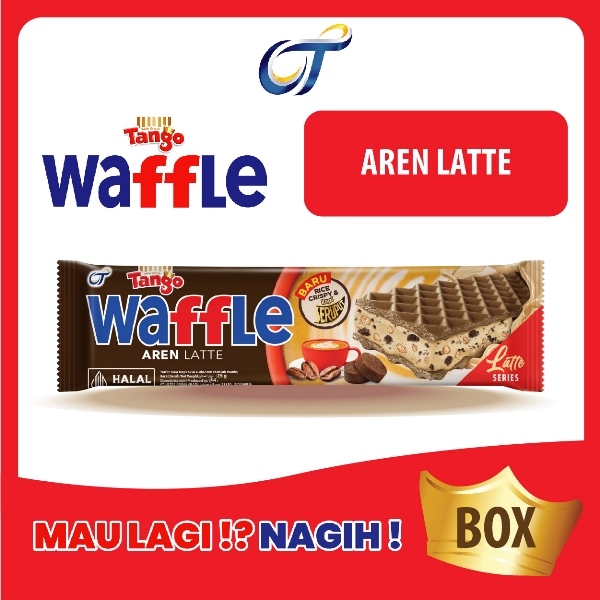 

TANGO WAFFLE AREN LATTE 25G (BOX ISI 12 PCS