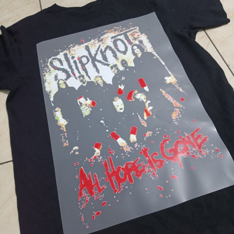 SABLON DTF BAND SLIPKNOT SABLON RASTER DTF