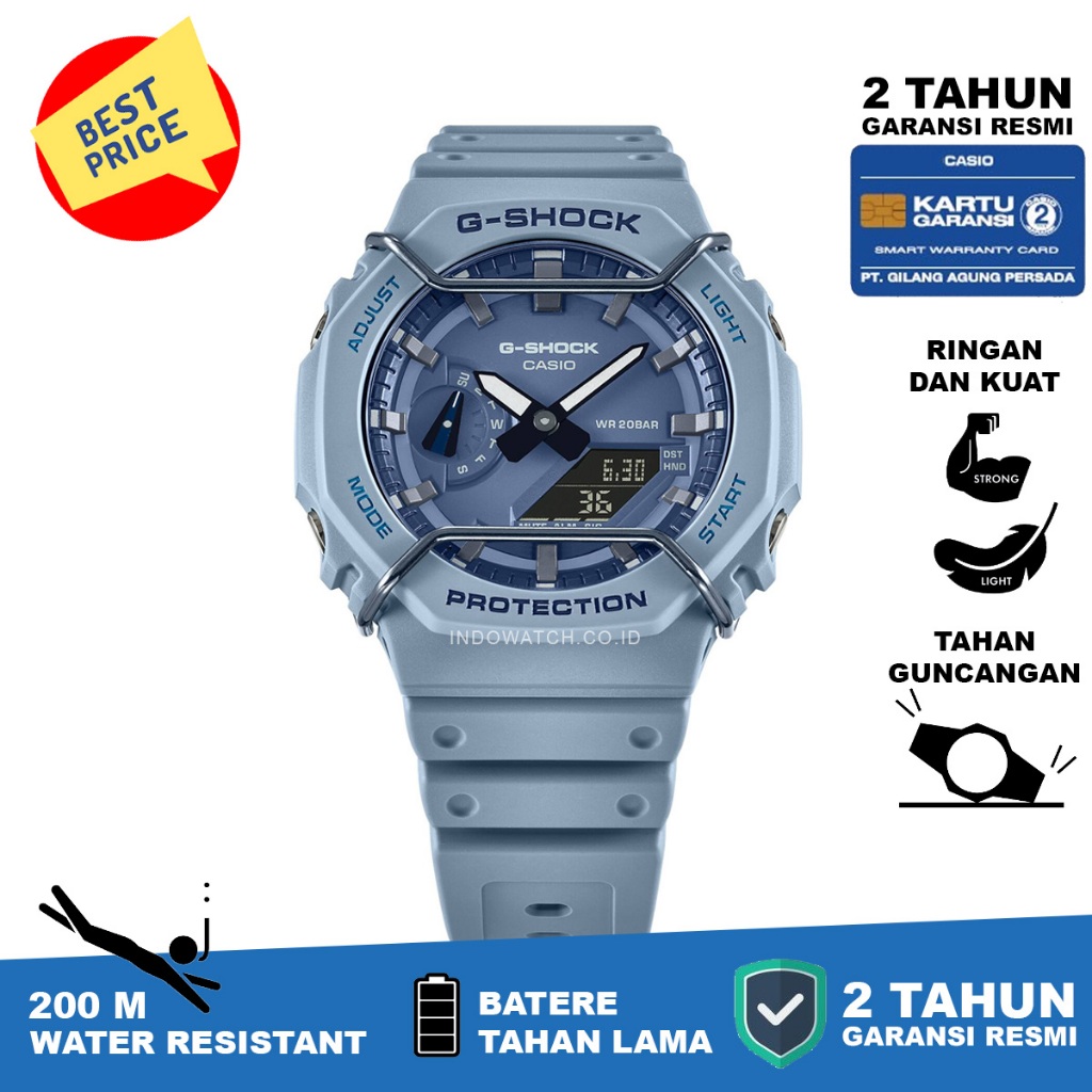 Casio G-Shock GA-2100PT-2A g shock ga 2100  original garansi resmi