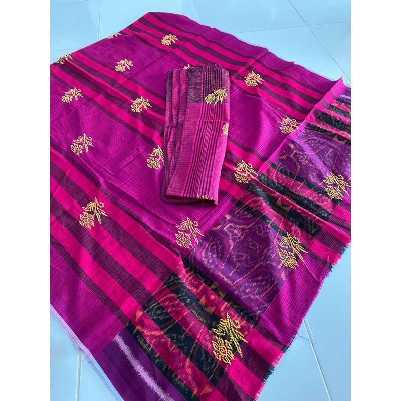 Endek dobol tretes sugeng + selendang