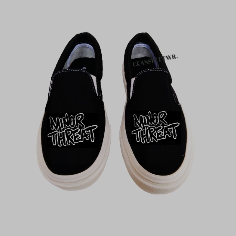 SEPATU SLIP ON MINOR THREAT PREMIUM QUALITY nobrand