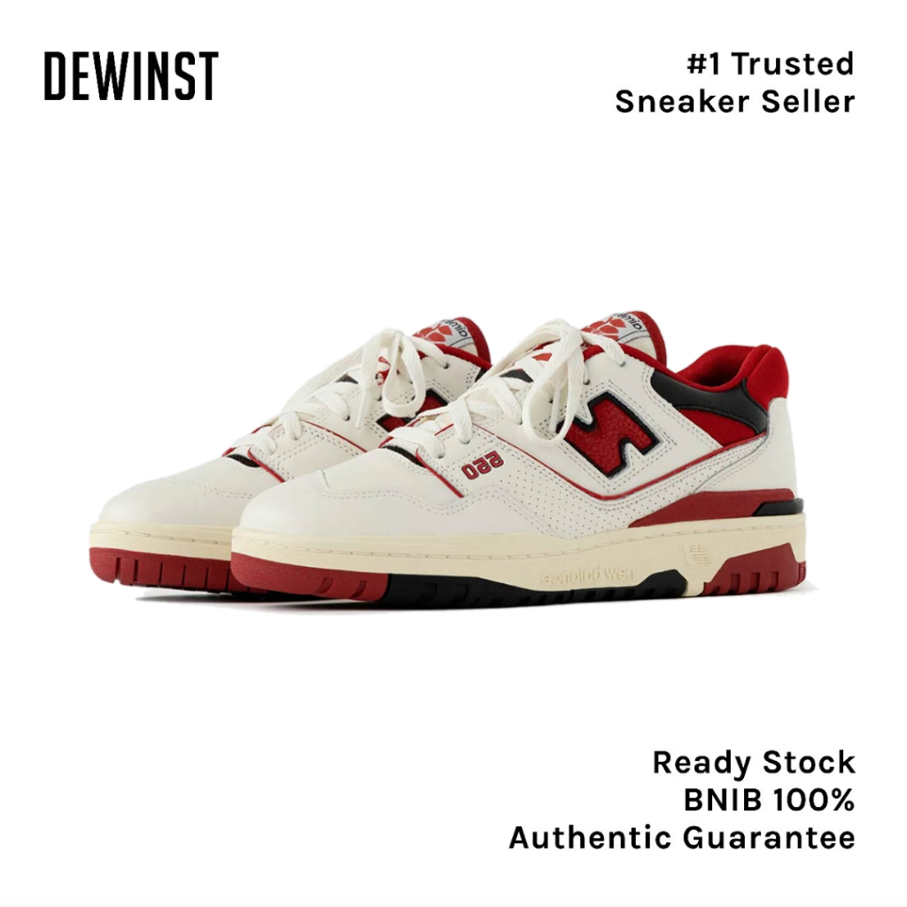 New Balance 550 ALD White Red BNIB RESMI ORIGINAL
