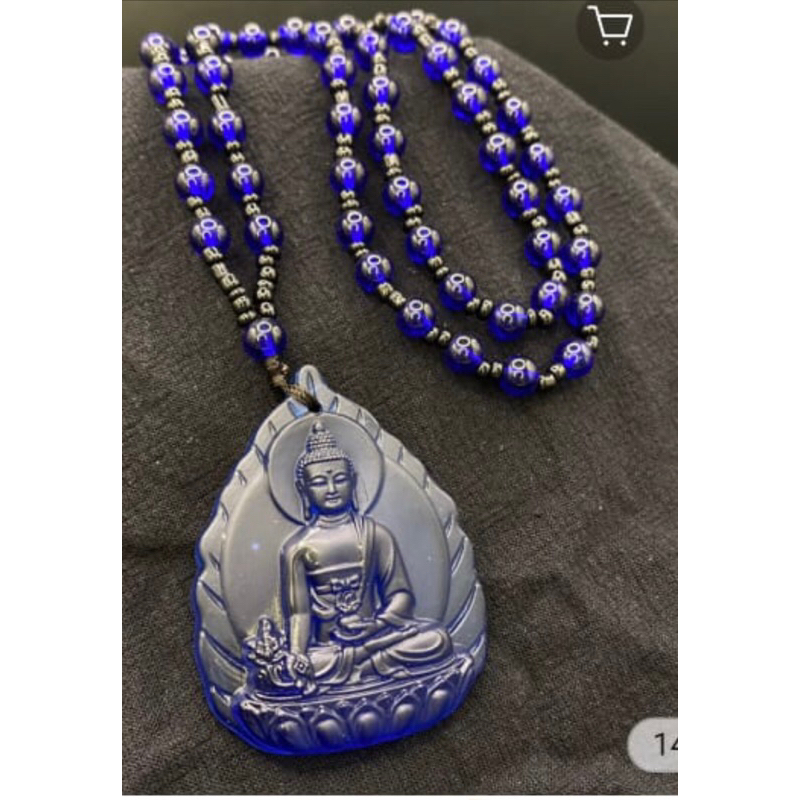 kalung dan liontin Budha Bhaisajyaguru