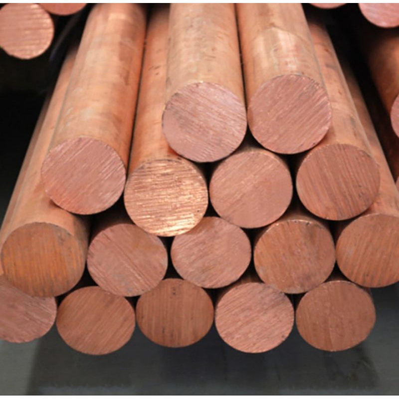 As tembaga batangan diametr 25 mm × 85cm rod as tembaga batangan