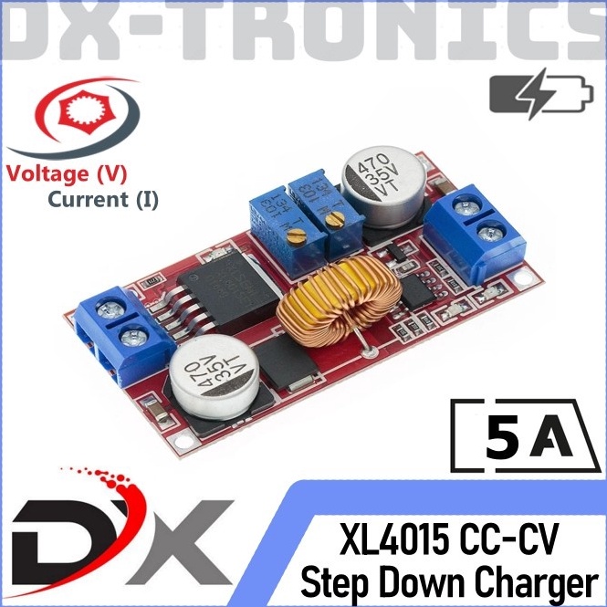 XL4015 DC-DC Step Down Buck Converter CC CV Adjustable Module XL 4015