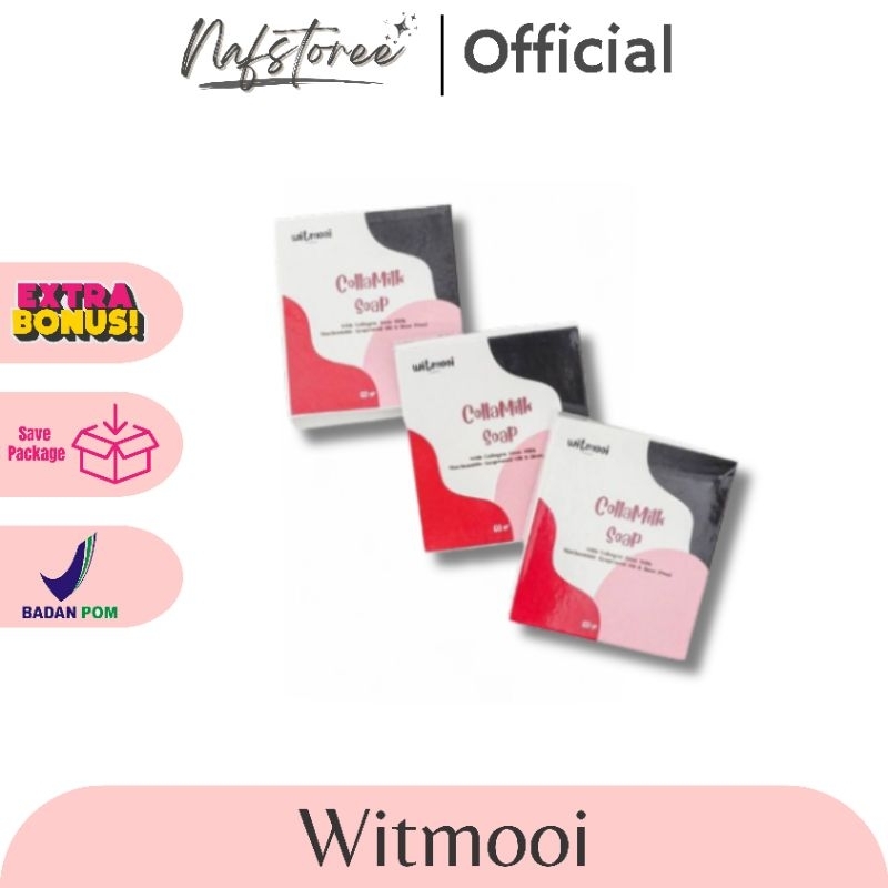 [B1G1 GIFT] COLLAMILK SOAP WITMOOI.ID / WITMOOI.ID COLLAMIK SOAP / SOAP COLLAMILK WITMOOI.ID