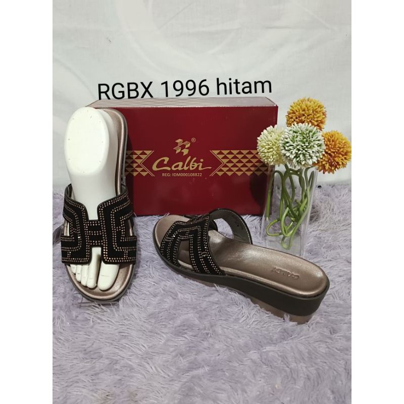 CALBI RGBX sandal wanita pesta wedges calbi original
