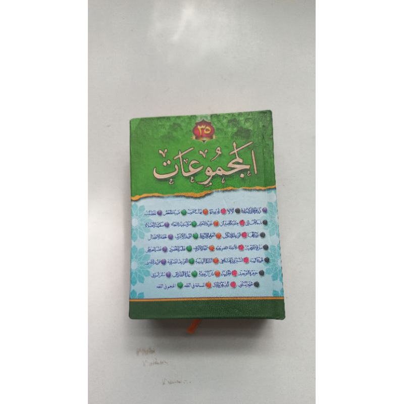 Kitab MAJMUAT 35 dan 24 Nadzom Majmuat