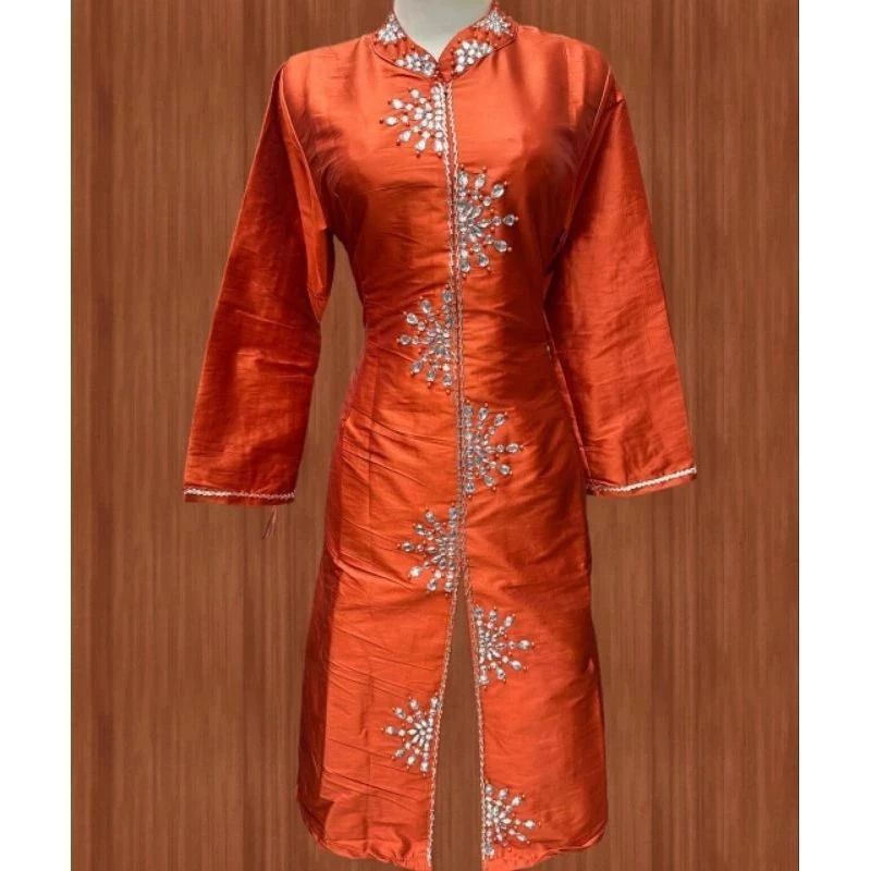 Atasan Kebaya Kurung Taffeta Payet  Kebaya Kurung Melayu