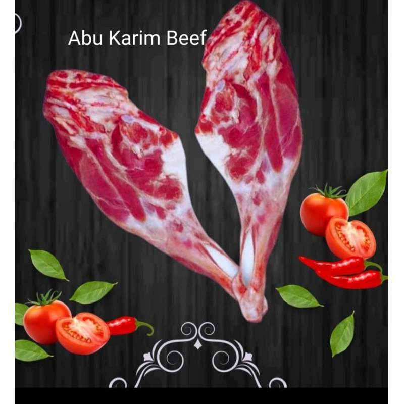 

Daging kambing muda import 1kg sudah dipotong2