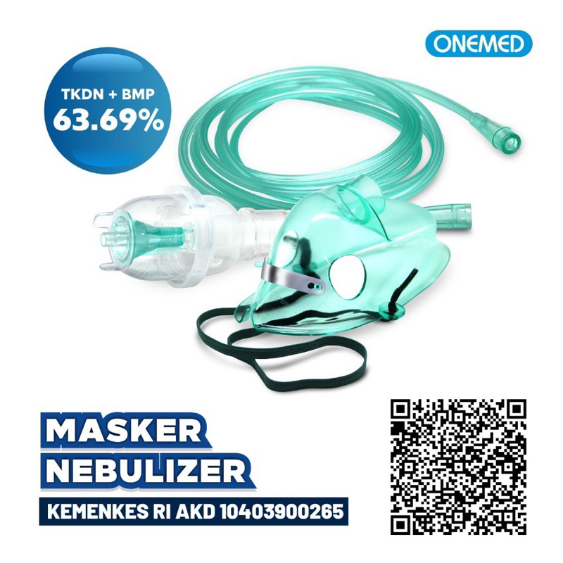 Masker NEBULIZER / MASKER NEBUL PCS. T2