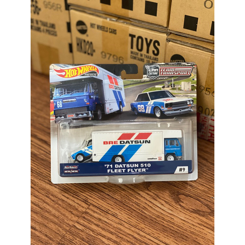hotwheels datsun 510 team transport