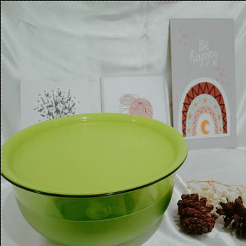 Wadah sayur lauk pauk serbaguna prasmanan plastik bening mewah table collection 3,5 L tupperware mur