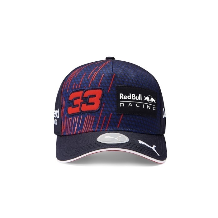 Red Bull Racing F1 2021 Kids Max MV Verstappen Cap. Topi Anak Unisex Remaja Formula 1 ORIGINAL