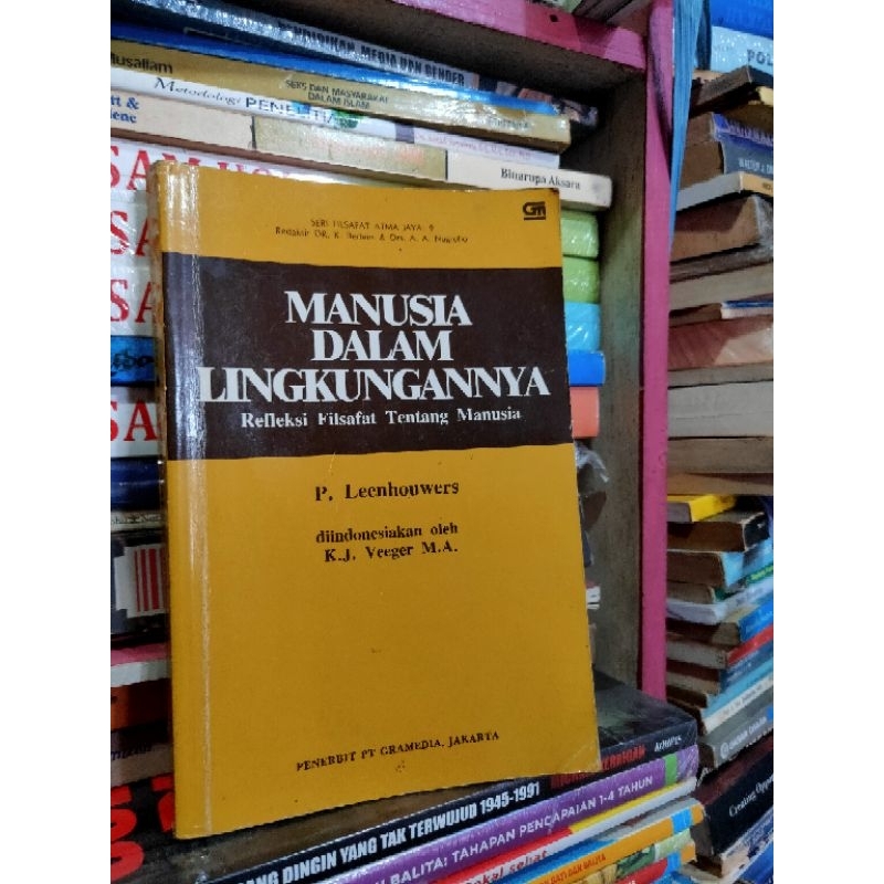 Manusia dalam lingkungannya refleksi filsafat tentang manusia oleh P Leenhouwers NUPY