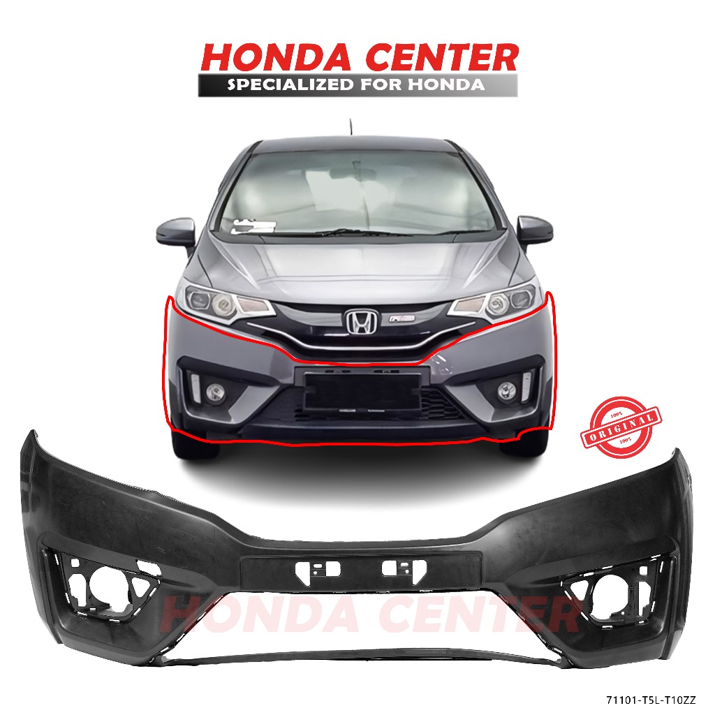 Bumper Bemper Depan Mobil Honda Jazz Gk5 2015 2016 2017 2018 2019 2020 2021