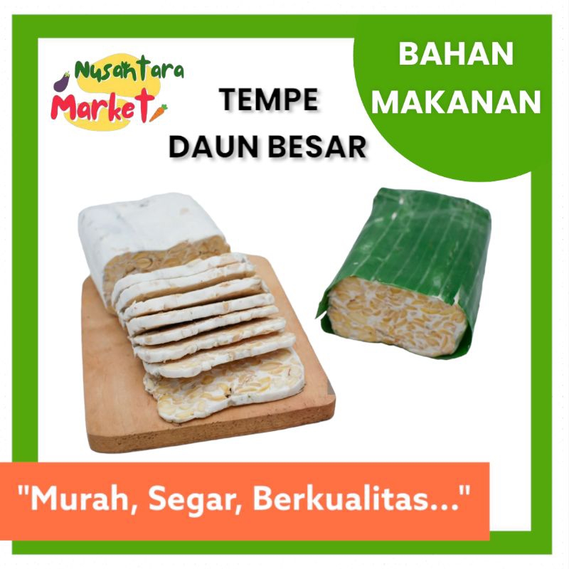

TEMPE - LAUK PAUK / UKURAN BESAR | NUSANTARA MARKET | SURABAYA