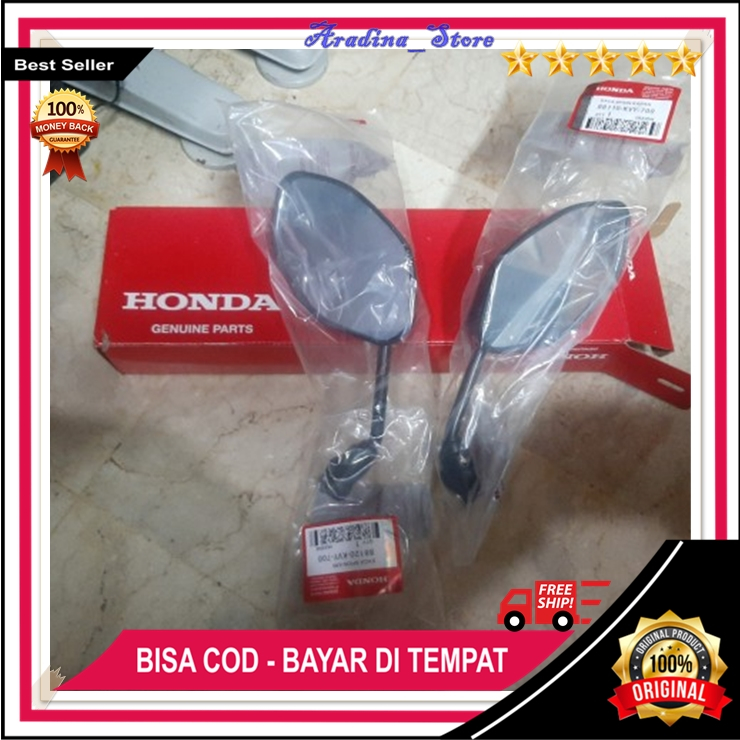 Spion Motor Beat Vario 110 125 150 New FI F1 Revo Blade ORI Kaca Spion 2 PC HONDA Original