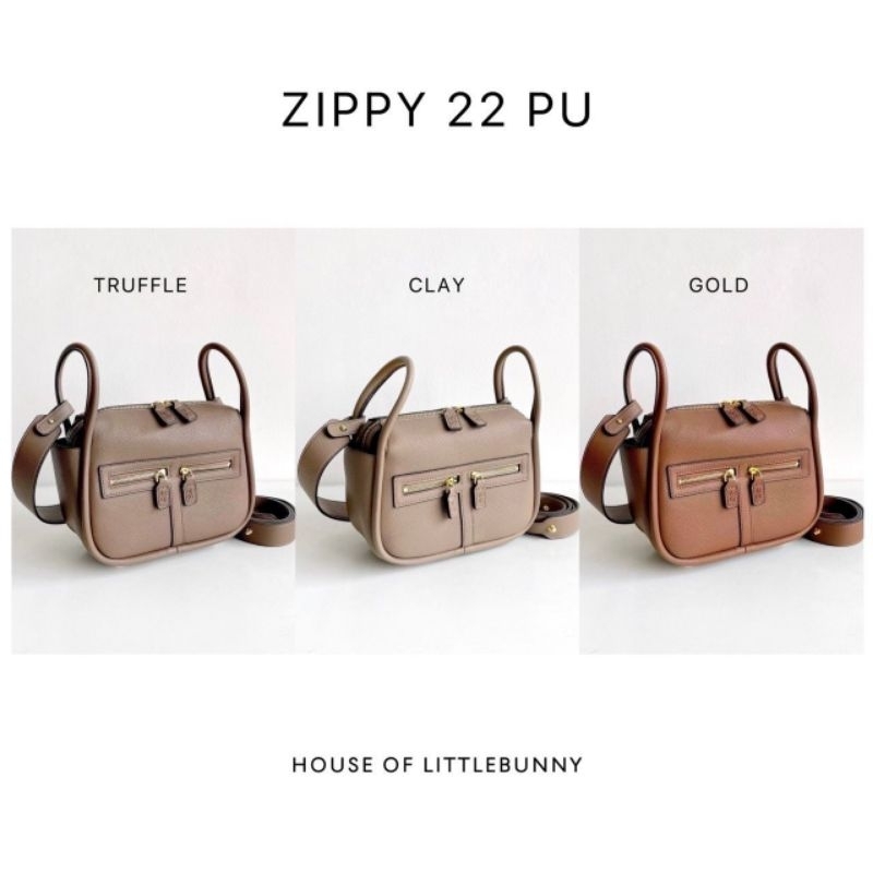 Tas LittleBunny - Zippy 22 PU Bag Original | Tas Wanita | House Of LittleBunny