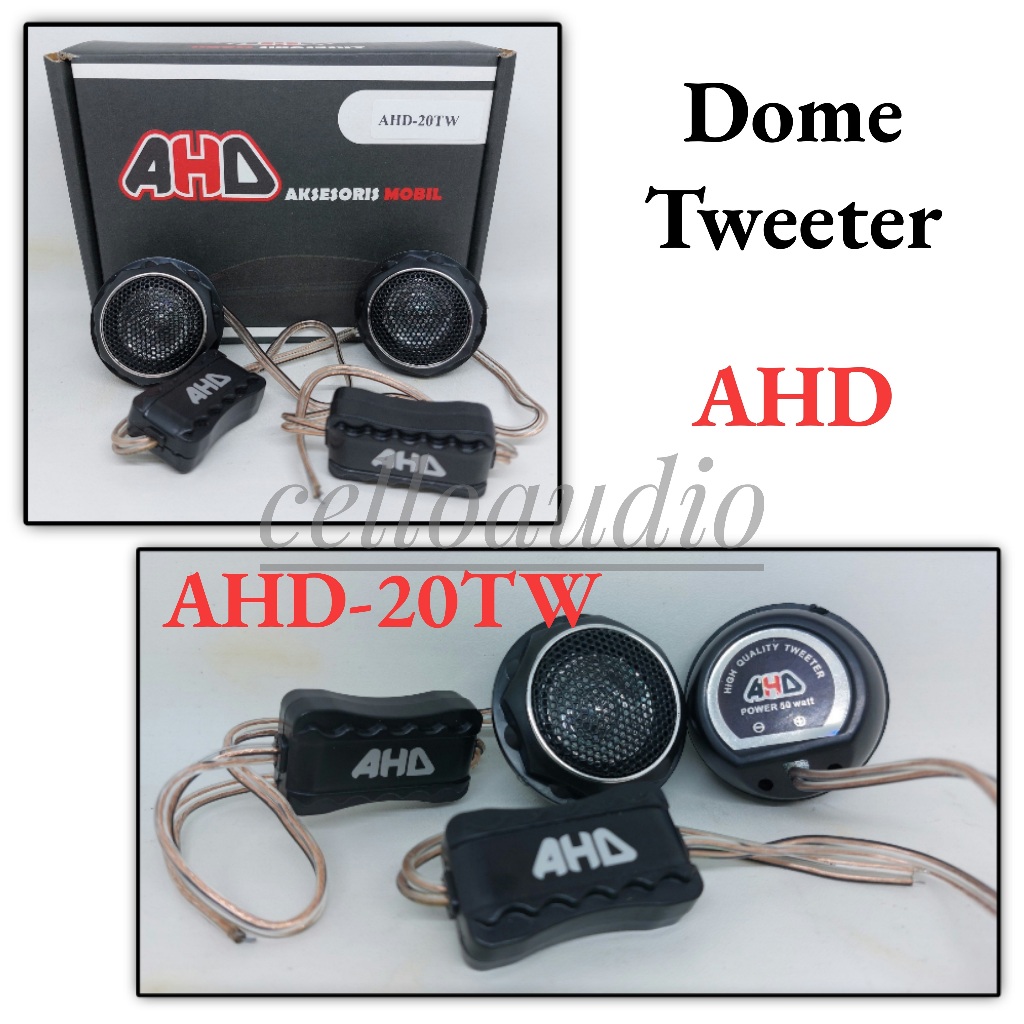 Tweeter AHD-20TW Dome Tweeter Mobil Neodymium Magnet AHD 20TW