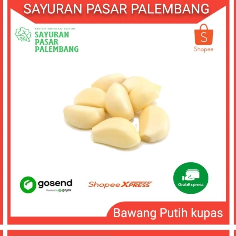 

Bawang Putih Kupas - Sayuran Pasar Palembang