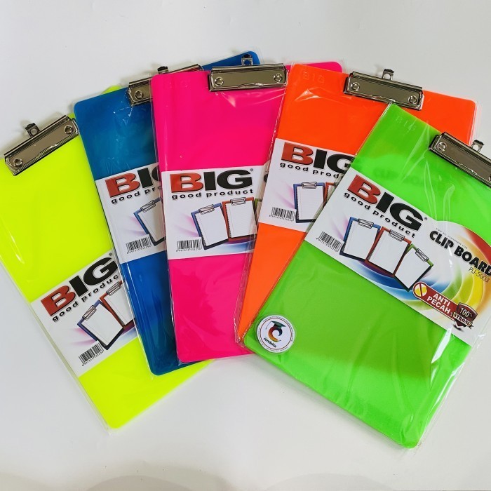 

Papan Scanner Jalan Clip Board BIG PU-5003 Warna Terang