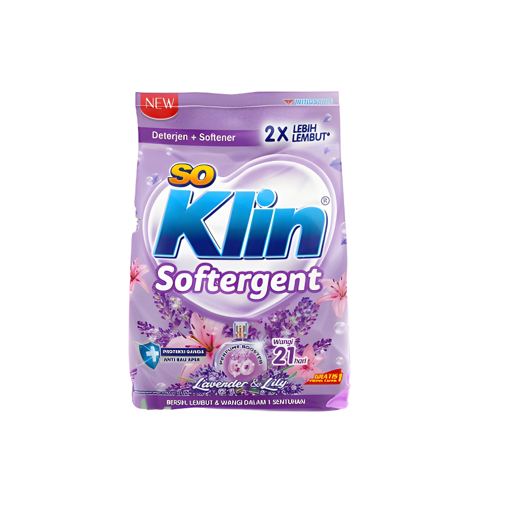 So Klin Detergent + Softner 770 gram