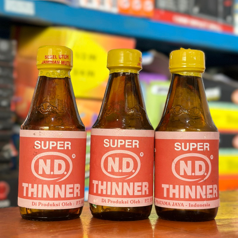 

THINNER ND SUPER BOTOL KECIL/ PENGENCER CAT MINYAK, pengencer cat, campuran cat minyak