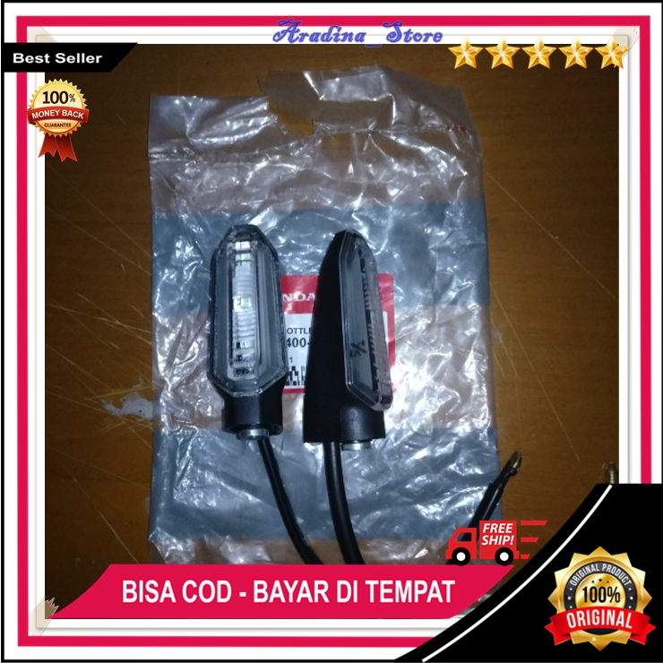 Lampu Sein LED Kanan Kiri Vario 125 150 New CBR CB150R ADV 2PCS Original Sen Motor Honda ORI