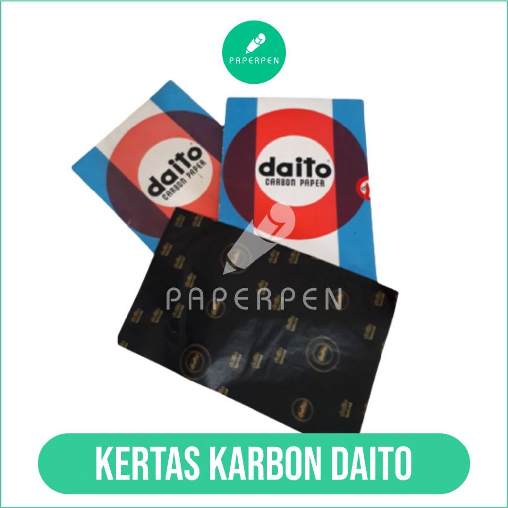

(Pcs) Karbon Daito Folio/Kertas Jiplak Hitam