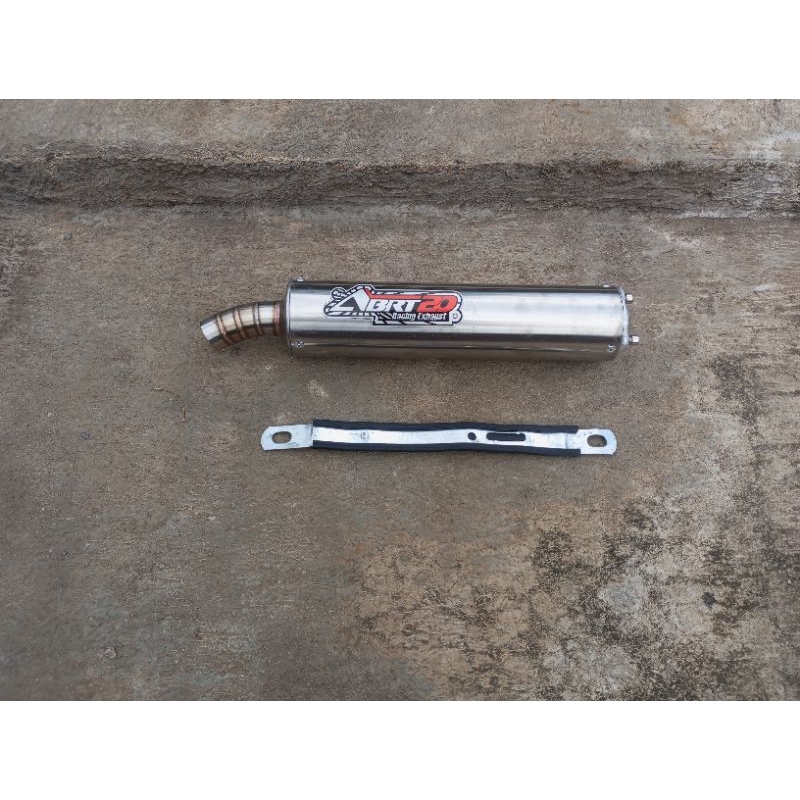 Selicer knalpot ninja 2 tak ABRT20 full stenlis