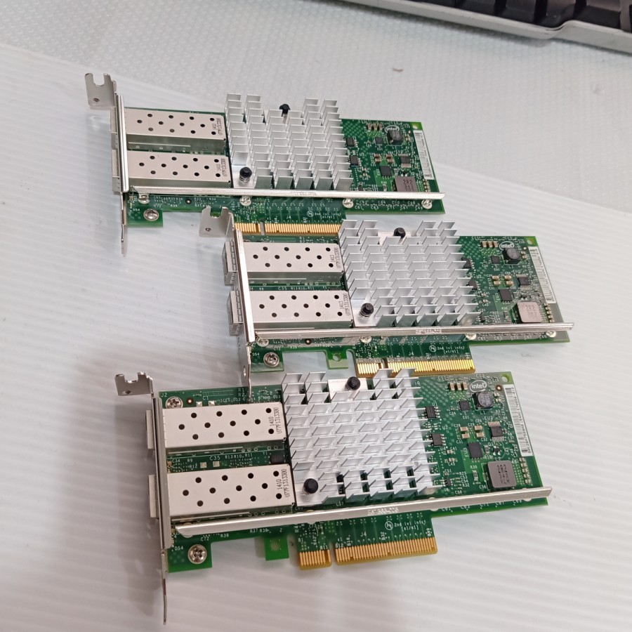 x520 da2 10g intel 2 port sfp+ 10gbps mikrotik vyos proxmox