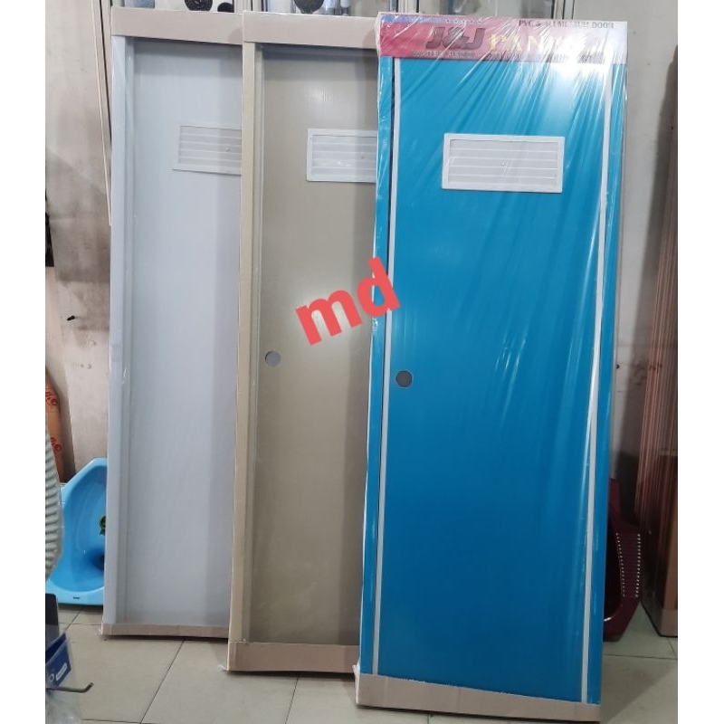 Pintu PVC polos kamar mandi