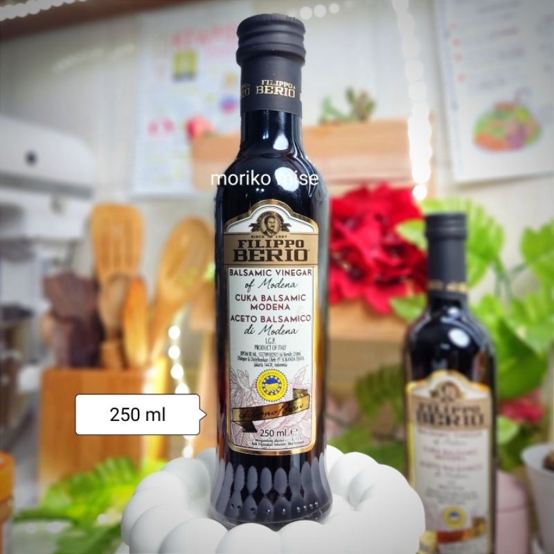 filippo berio balsamic vinegar / cuka hitam thailand salad dressing salad sauce dressing / bumbu sal