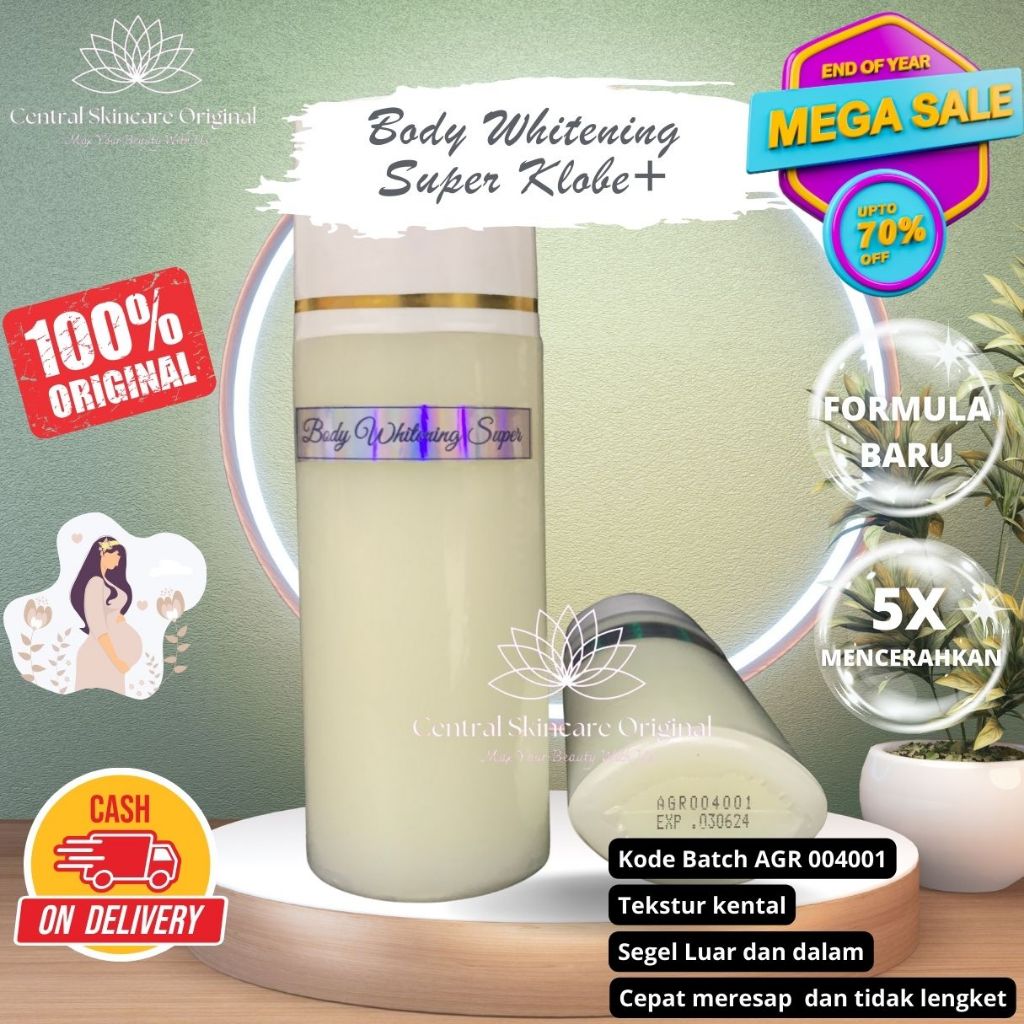 HB whitening original klobe+ / HB super 004001 / Hb dosting / HB anggur / body whitening malam
